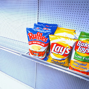 Grocery Store Chip Shelf